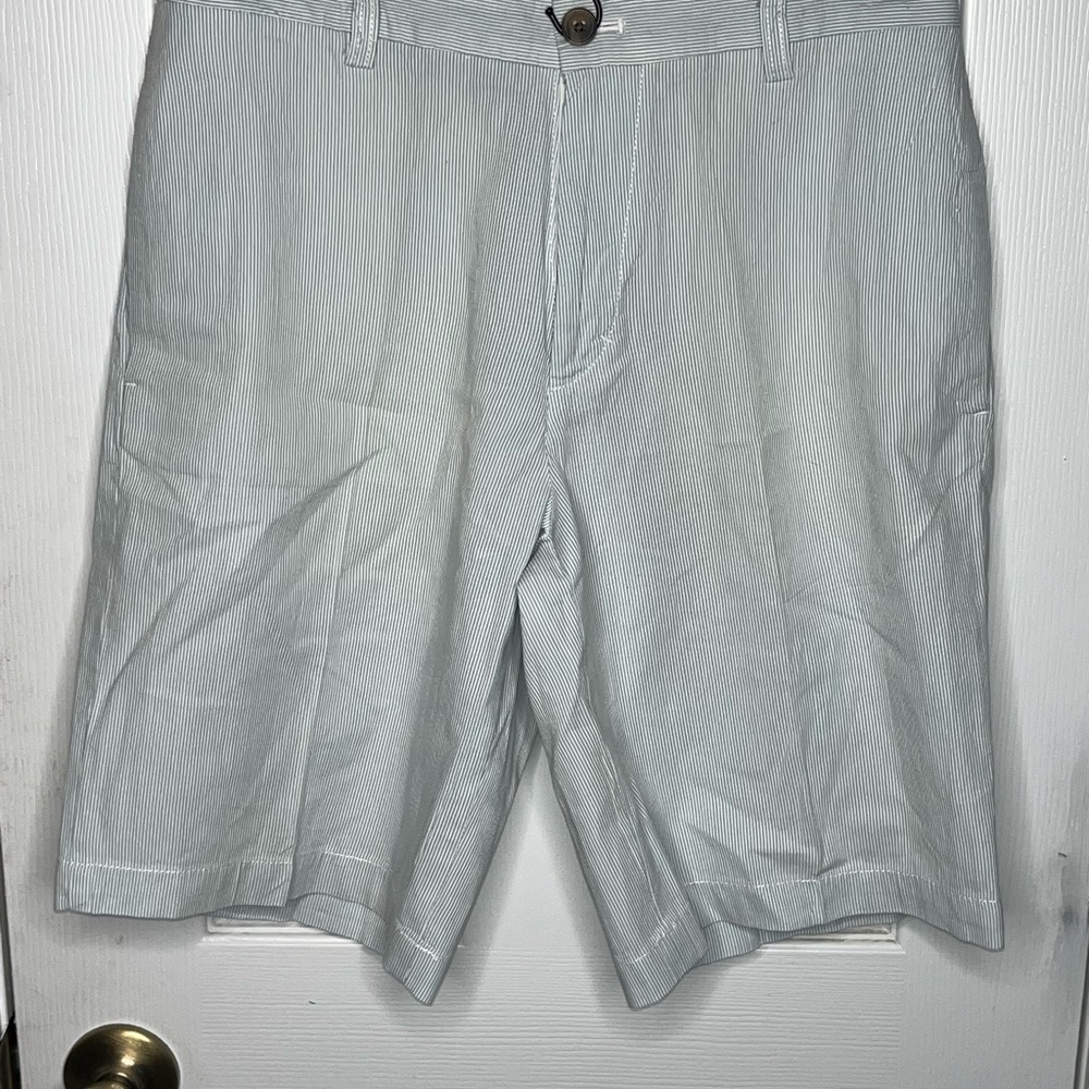 Izod Blue Chambray Shorts